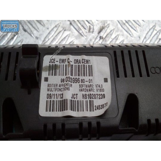 DISPLAY VARI CITROEN Jumpy 2007> 2012 usato