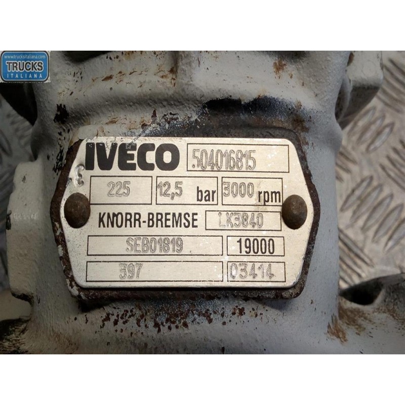 IVECO COMPRESSORE ARIA FRENI IVECO EUROCARGO 2005>2008 usato