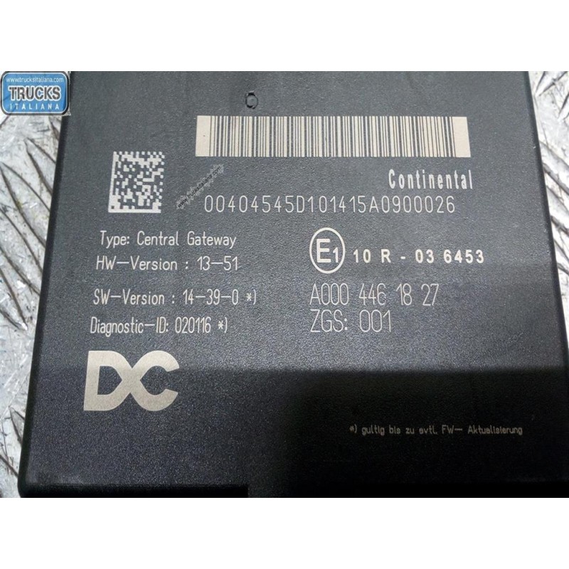 MERCEDES-BENZ truck CENTRALINE VARIE C MERCEDES-BENZ truck Actros euro 6 2014>2021 usato