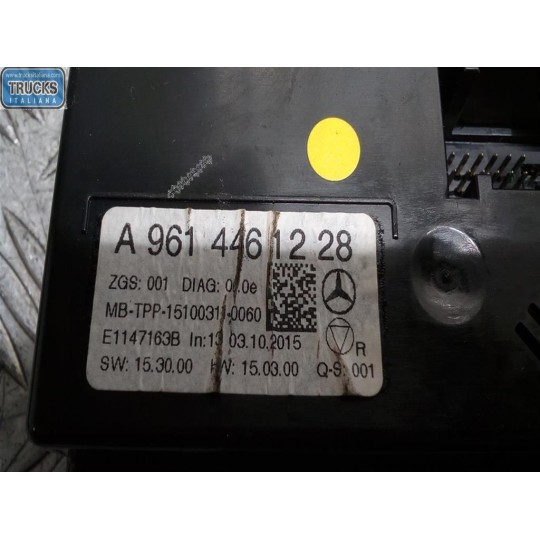 AC CONTROL UNIT MERCEDES-BENZ truck Actros euro 6 2014>2021 used