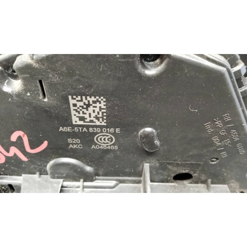 VOLKSWAGEN LATCH LOCK VOLKSWAGEN Polo 2017>2021 used