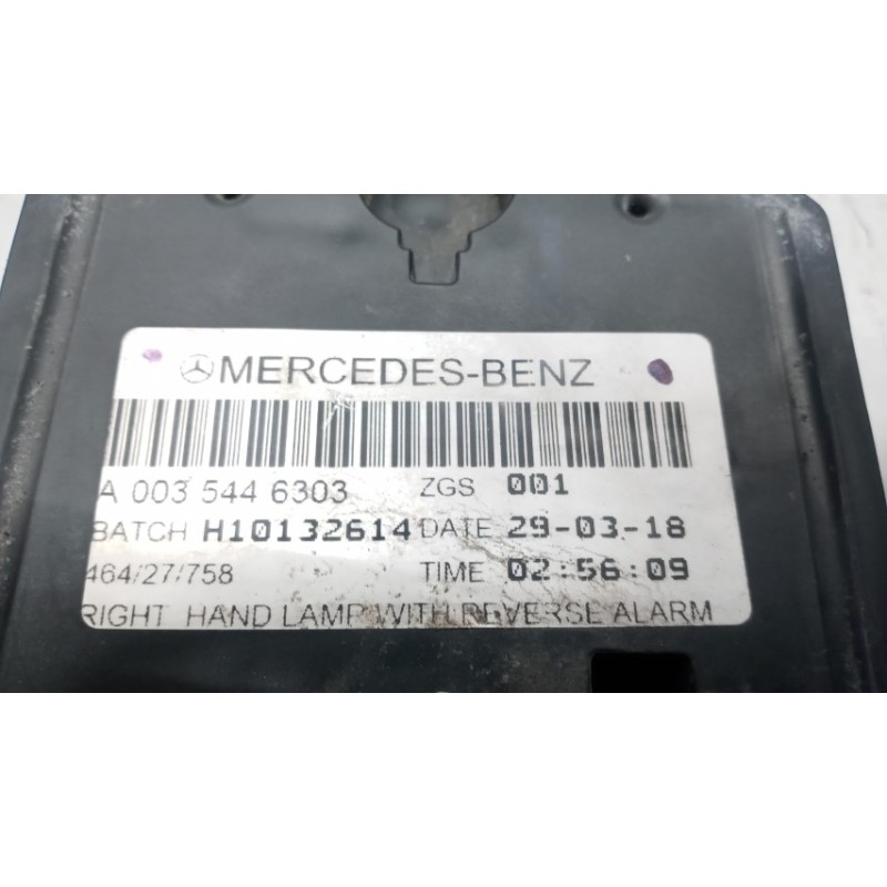 MERCEDES-BENZ truck RIGHT REAR LIGHT MERCEDES-BENZ truck Actros euro 6 2014>2021 used
