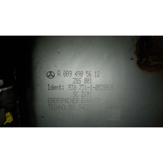 SILENCER MERCEDES-BENZ truck Actros euro 6 2014>2021 used