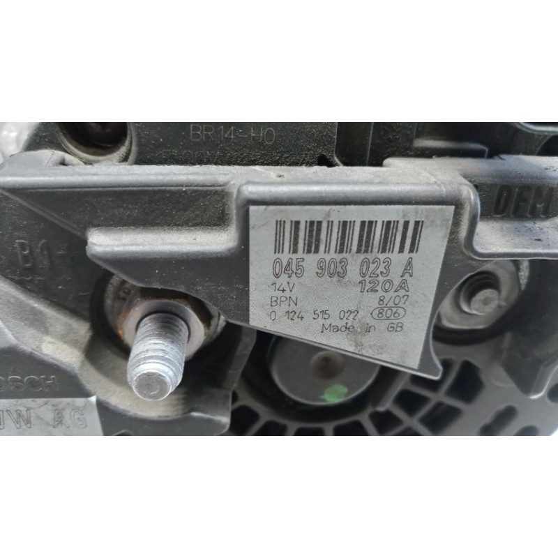 VOLKSWAGEN ALTERNATOR VOLKSWAGEN Polo 2005>2009 used