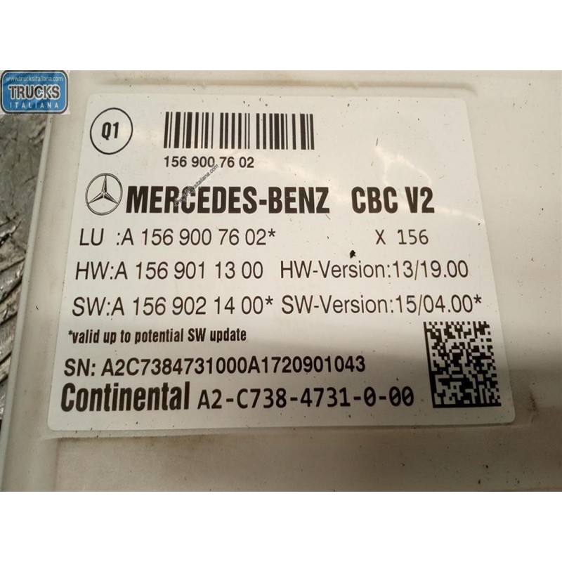 MERCEDES-BENZ CENTRALINA MOTORE MERCEDES-BENZ Classe A (W176) 2012>2014 usato