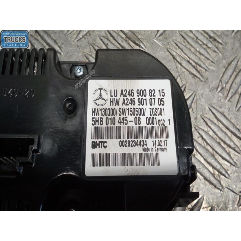MERCEDES-BENZ AC CONTROL UNIT MERCEDES-BENZ Classe A (W176) 2012>2014 used