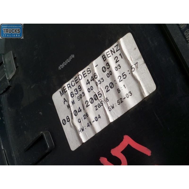 MERCEDES-BENZ van QUADRO STRUMENTI MERCEDES-BENZ van Vito-Viano (W639) 2003>2010 usato