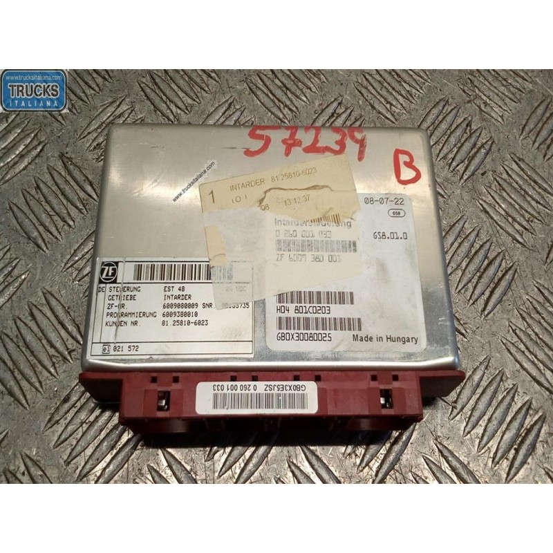 MAN VARIOUS CONTROL UNITS B  MAN TGX  used