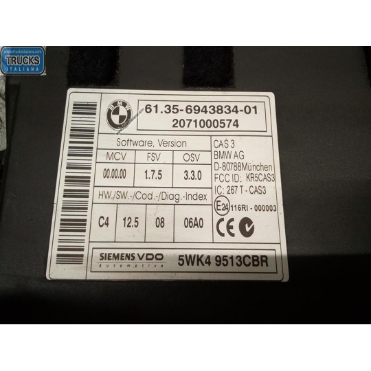 CENTRALINA MOTORE MINI R56  2006>2011 usato