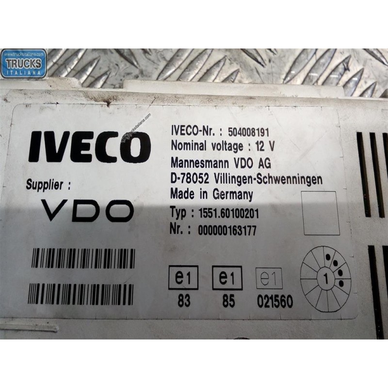 IVECO QUADRO STRUMENTI IVECO Daily 2000>2006 usato