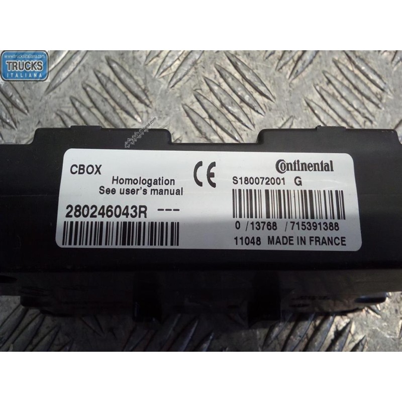 RENAULT van VARIOUS CONTROL UNITS  RENAULT van Master 2010>2014 used