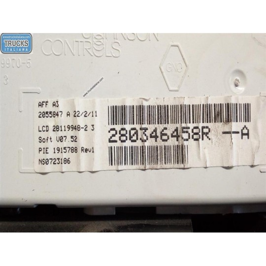 VARIOUS DISPLAY  RENAULT van Master 2010>2014 used