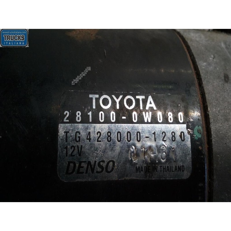 MINI STARTER MOTOR MINI R50/53  2001>2006 used