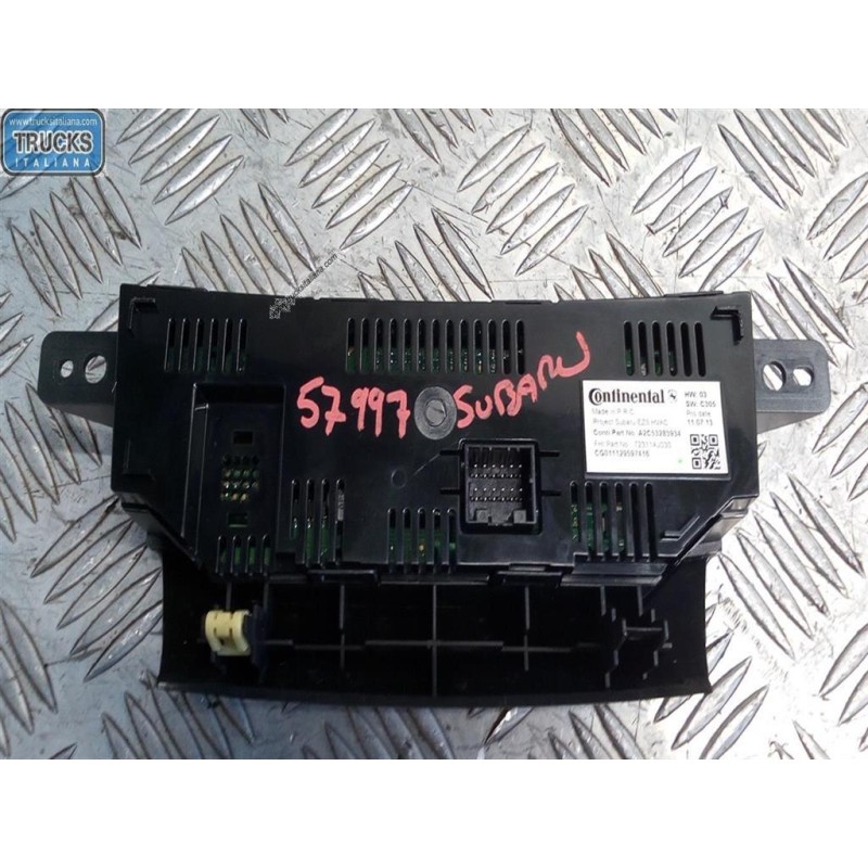 SUBARU AC CONTROL UNIT SUBARU Legacy 2009> used