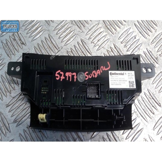 AC CONTROL UNIT SUBARU Legacy 2009> used