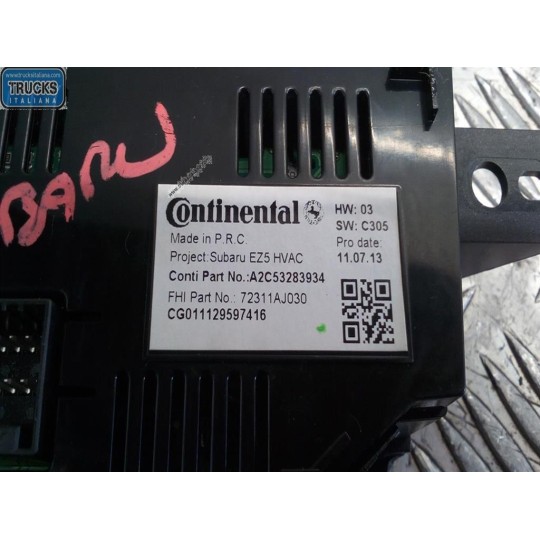 CENTRALINA CLIMATIZZATORE SUBARU Legacy 2009> usato