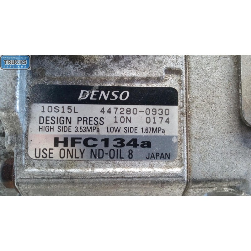 SUBARU AIR CONDITIONER COMPRESSOR SUBARU Legacy 2009> used