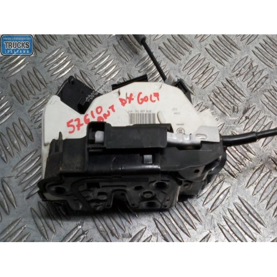 SERRATURA SCROCCO VOLKSWAGEN Golf 7 2012>2016 usato