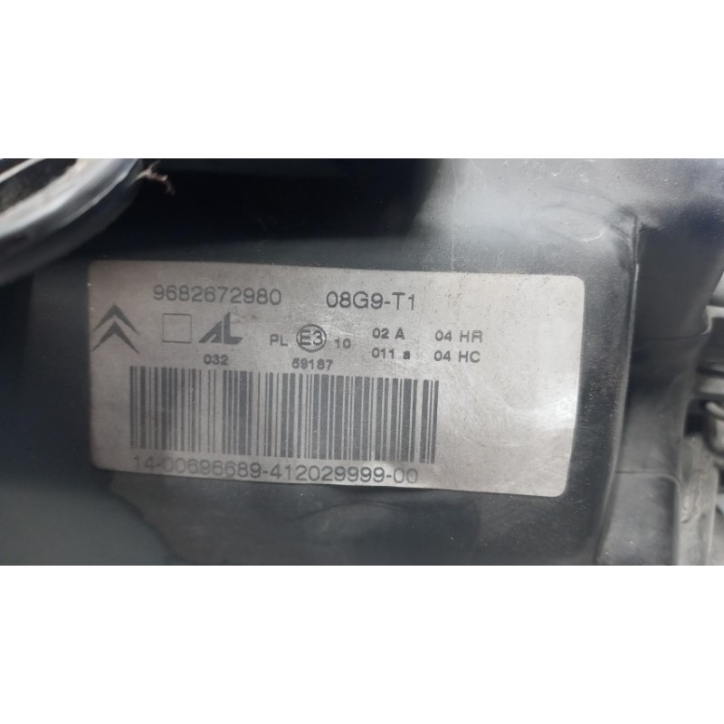 CITROEN RIGHT HEADLIGHT CITROEN C3 2005>2009 used