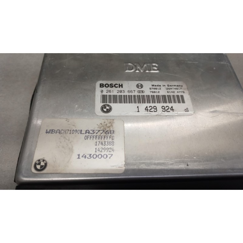 BMW ENGINE UNIT BMW Serie Z3 (E36/7) cabrio 1995>99 used