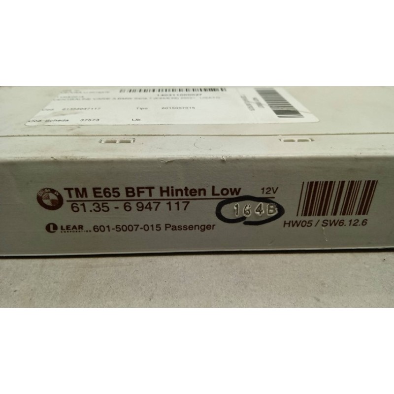 BMW VARIOUS CONTROL UNITS A  BMW Serie 7 (E65/E66) 2002> used