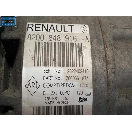 COMPRESSORE ARIA CONDIZIONATA RENAULT van Master 2010>2014 usato
