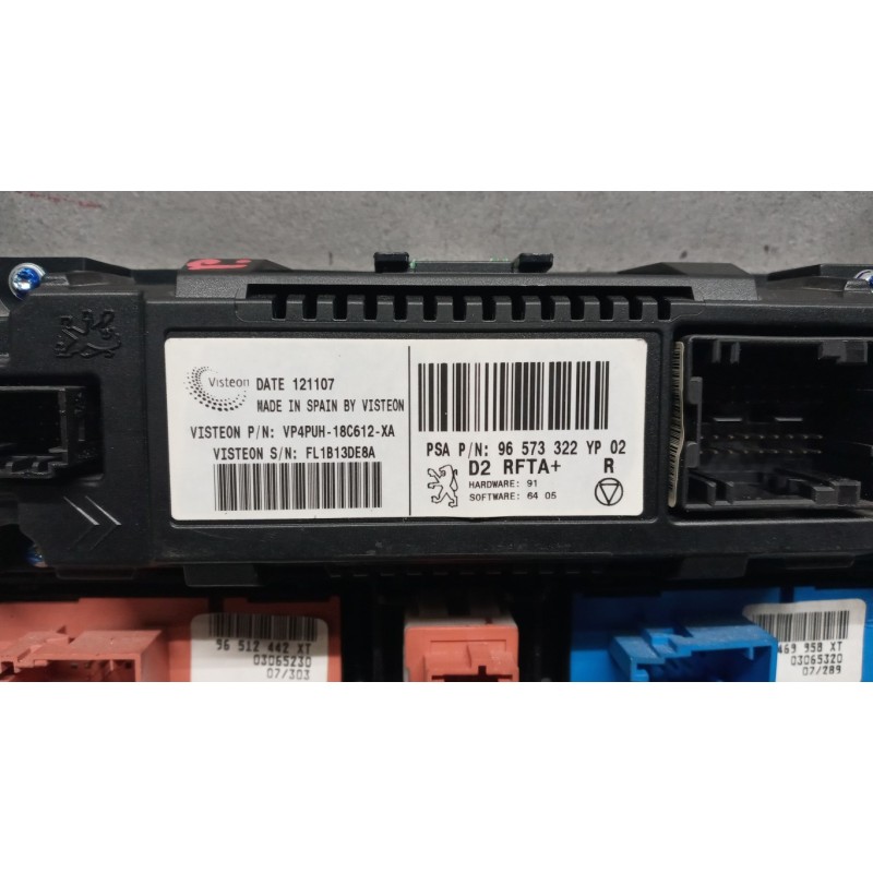 PEUGEOT AC CONTROL UNIT PEUGEOT 407 2004>2012 used