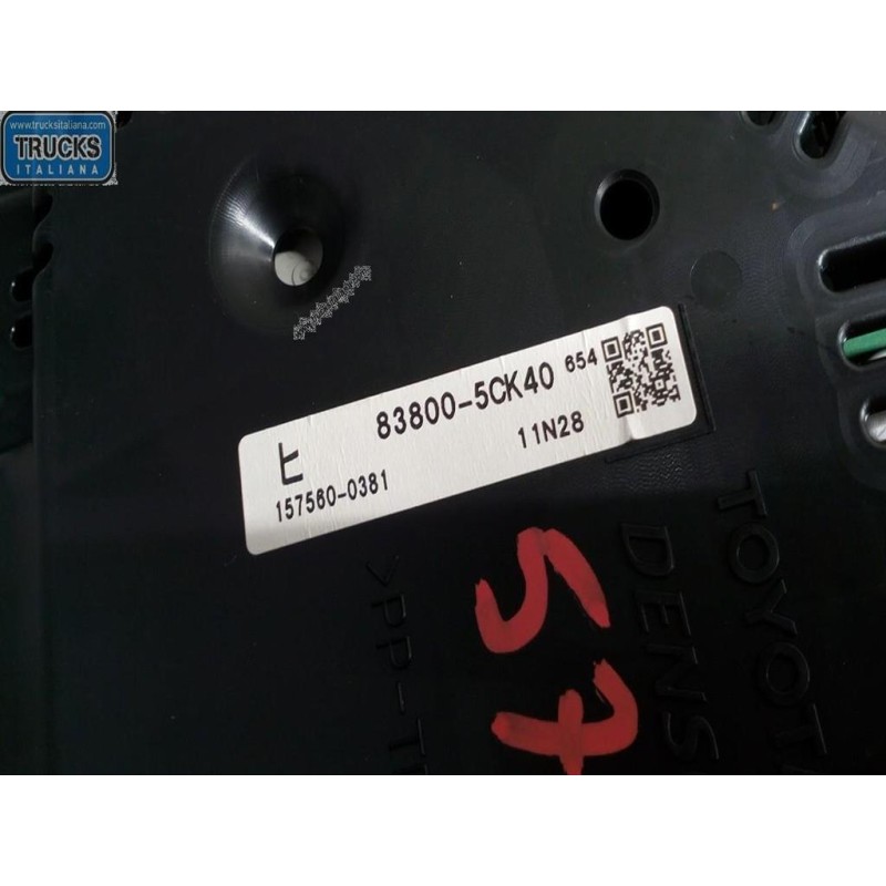TOYOTA QUADRO STRUMENTI TOYOTA Verso-S 2010>2014 usato