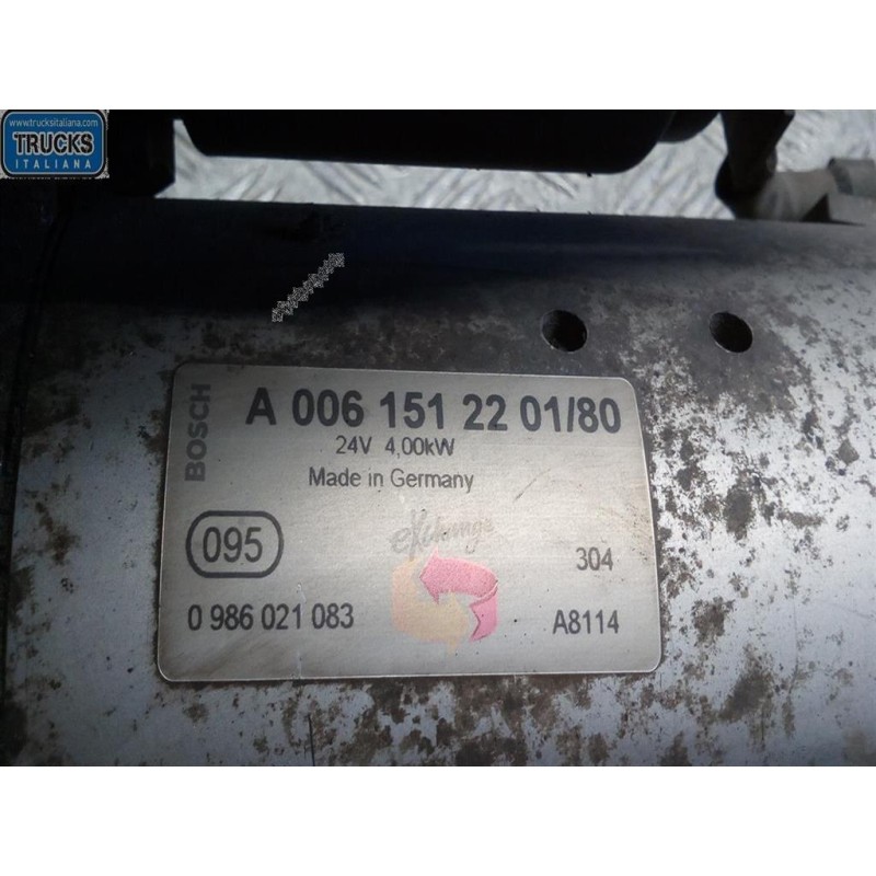 MERCEDES-BENZ truck STARTER MOTOR MERCEDES-BENZ truck Atego 970 used