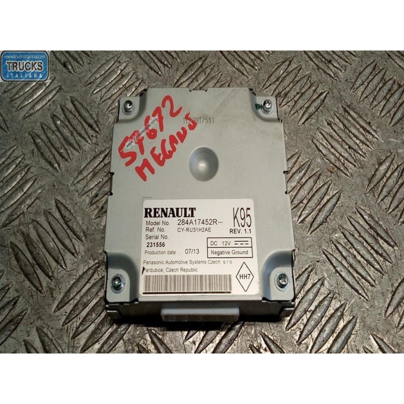 RENAULT VARIOUS CONTROL UNITS  RENAULT Megane 2014>2016 used