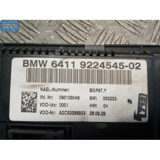 AC CONTROL UNIT BMW Serie 3 (E90-E91) 2008>2011 used