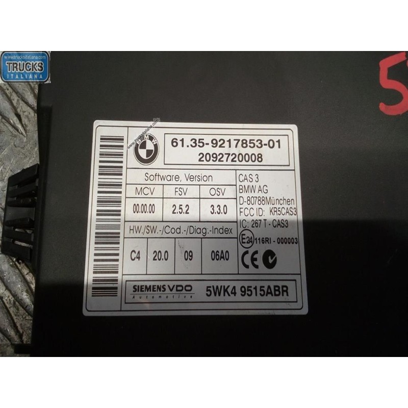 BMW ENGINE UNIT BMW Serie 3 (E90-E91) 2008>2011 used