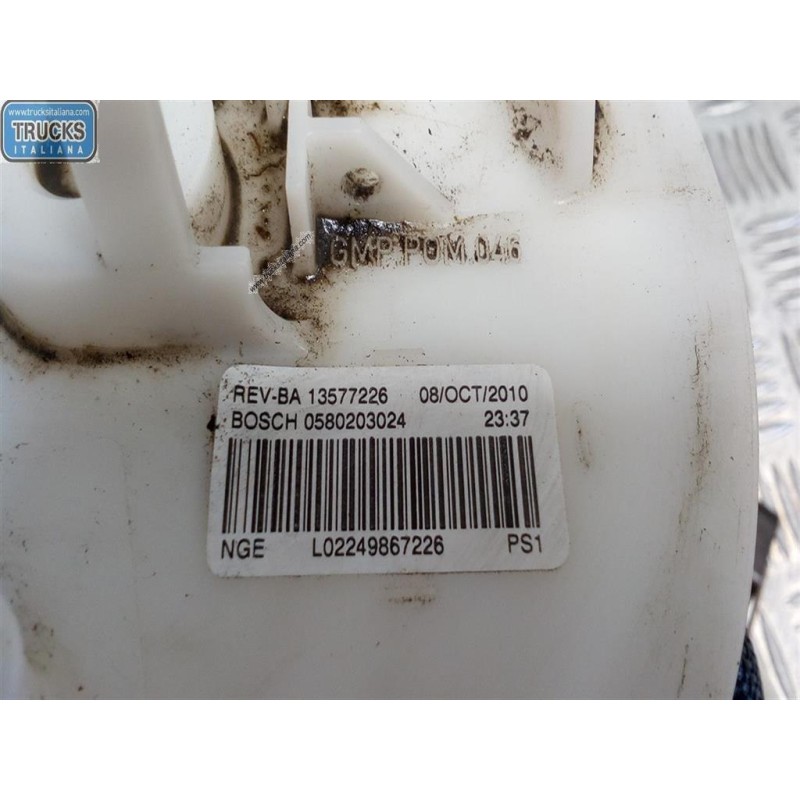 OPEL PUMPS TANK OPEL Insignia 2009>2012 used