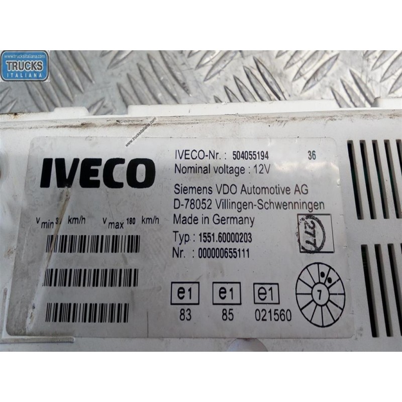 IVECO QUADRO STRUMENTI IVECO Daily 2000>2006 usato