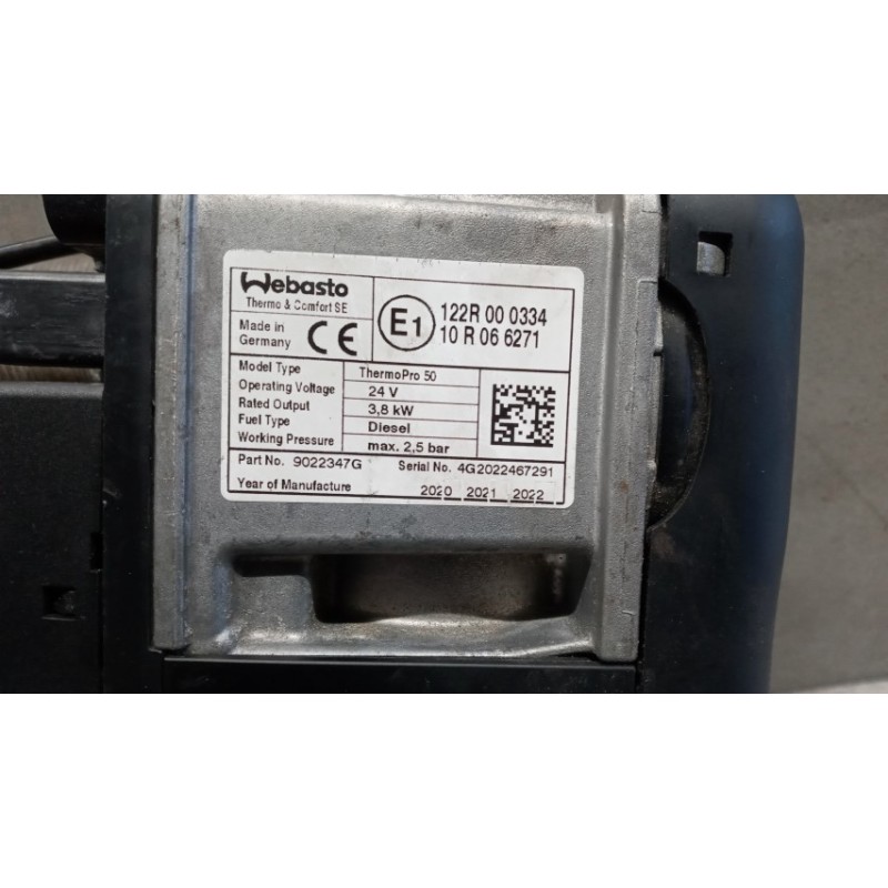 MERCEDES-BENZ truck WEBASTO MERCEDES-BENZ truck Actros euro 6 2014>2021 used