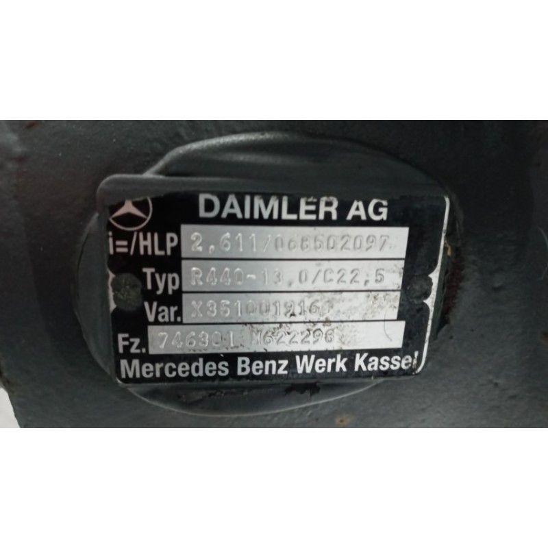 MERCEDES-BENZ truck ASSALE POSTERIORE MERCEDES-BENZ truck Actros euro 6 2014>2021 usato