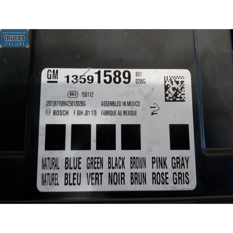 OPEL VARIOUS CONTROL UNITS  OPEL Corsa E 2014>2019 used