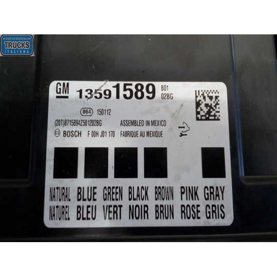 VARIOUS CONTROL UNITS  OPEL Corsa E 2014>2019 used