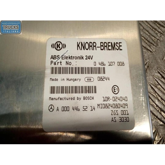 ABS CONTROL UNIT MERCEDES-BENZ truck Atego euro 5 2008>2013 used