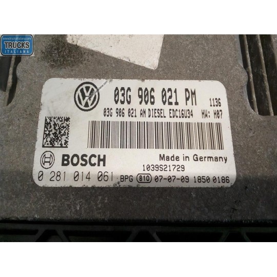 ENGINE UNIT VOLKSWAGEN Golf 5 2003>2008 used