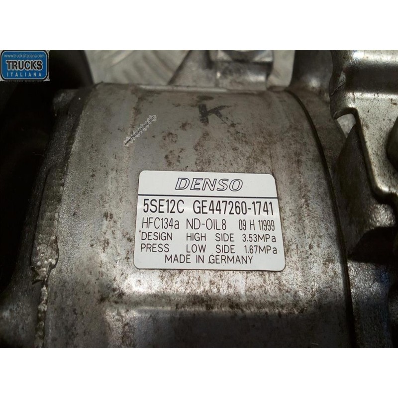 TOYOTA AIR CONDITIONER COMPRESSOR TOYOTA Avensis 2006>2009 used