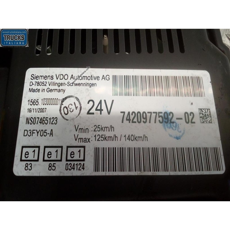 RENAULT truck INSTRUMENT PANEL RENAULT truck Premium 2005>2013 used