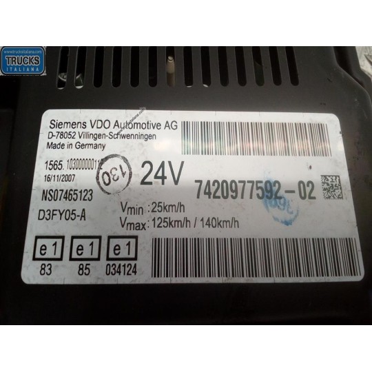 INSTRUMENT PANEL RENAULT truck Premium 2005>2013 used