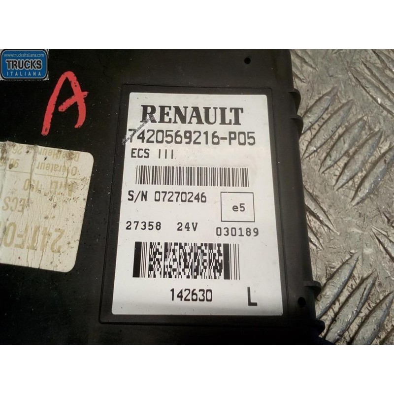 RENAULT truck VARIOUS CONTROL UNITS A  RENAULT truck Premium 2005>2013 used