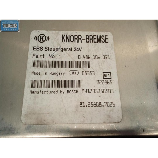 EBS CONTROL UNIT  MAN TG-A 2000>2007 used