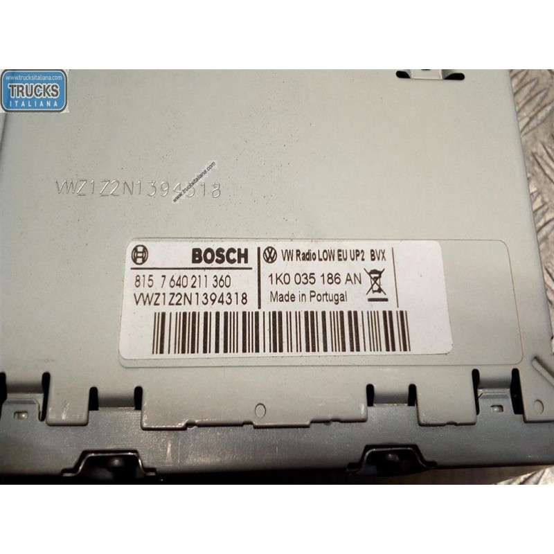 VOLKSWAGEN CAR RADIO VOLKSWAGEN Amarok 2010>2016 used