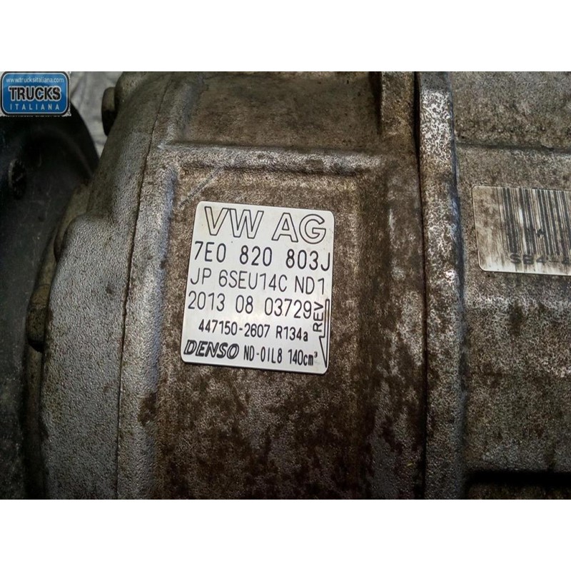 VOLKSWAGEN AIR CONDITIONER COMPRESSOR VOLKSWAGEN Amarok 2010>2016 used