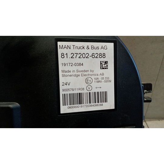 INSTRUMENT PANEL MAN TGX  used