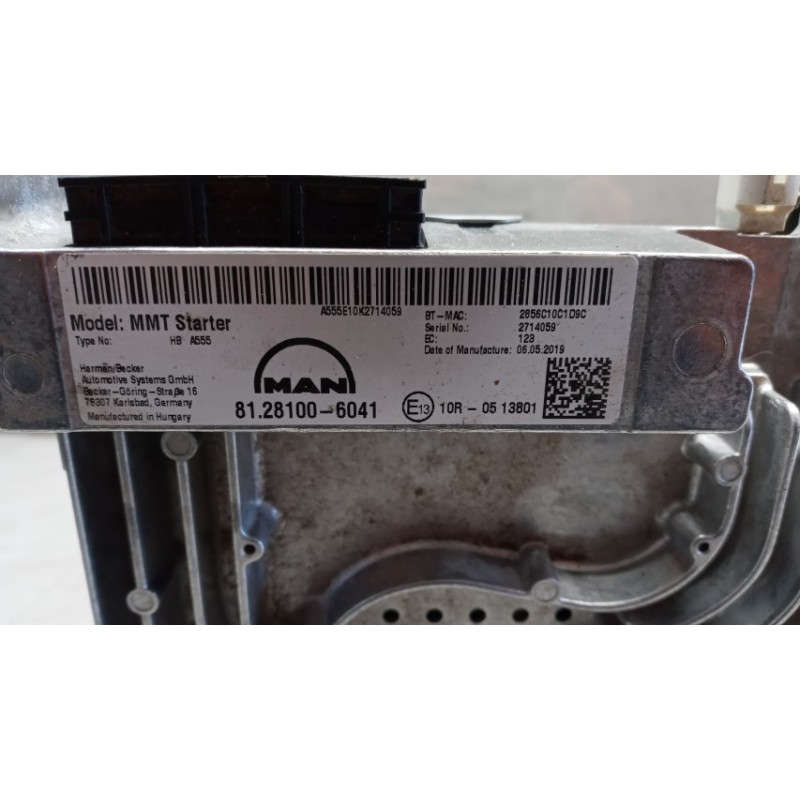 MAN CAR RADIO MAN TGX  used