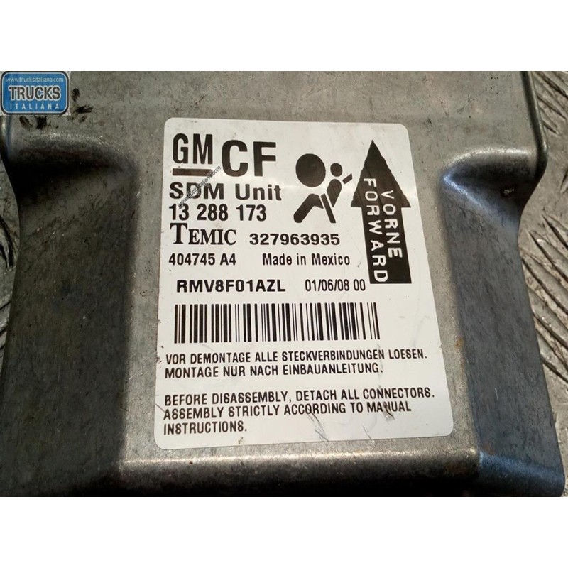 OPEL AIR BAG UNIT OPEL Zafira B 2008>2014 used